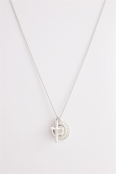 Кулон в виде креста унисекс артикул 154100877