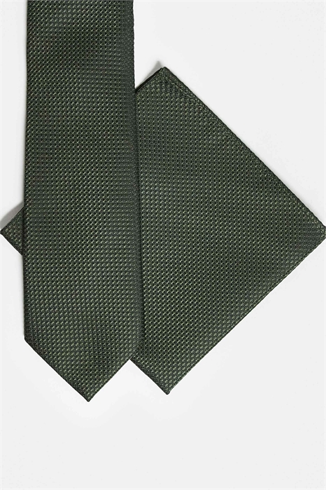 Галстук с текстурным рисунком и нагрудный платок артикул 153144817