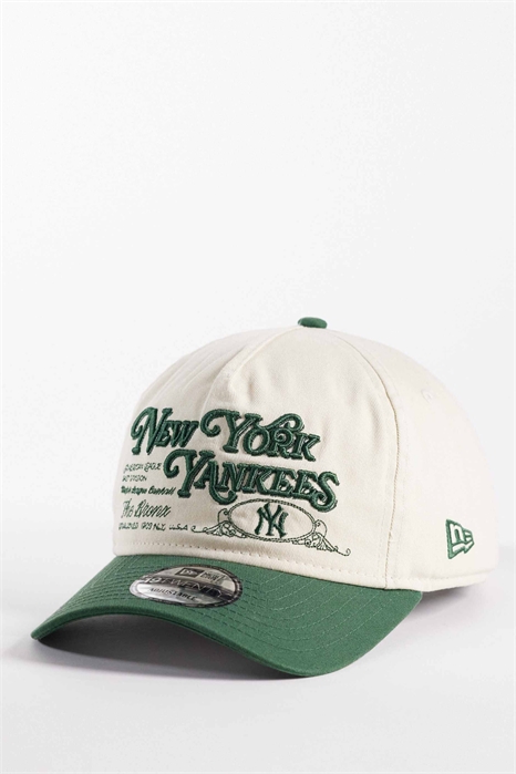19twenty вышитая кепка с контрастным козырьком кремового/зеленого цвета артикул 154894894