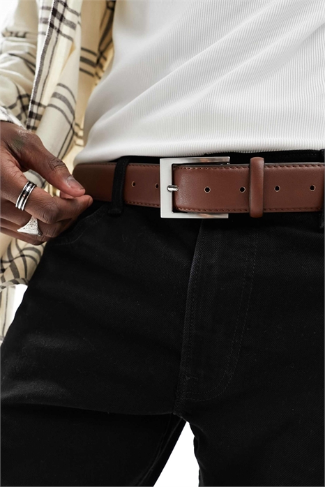 Элегантный ремень из искусственной кожи артикул 132991846