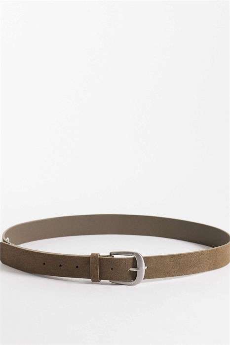 Ремень из натуральной замши артикул 152469950