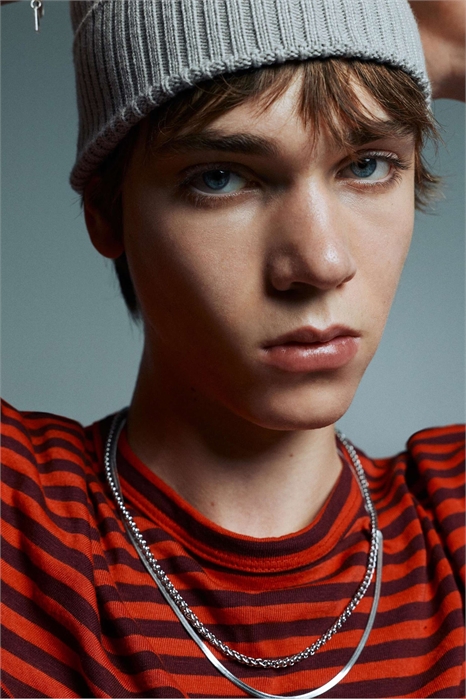 Набор из 2 стальных ожерелий артикул 154969981