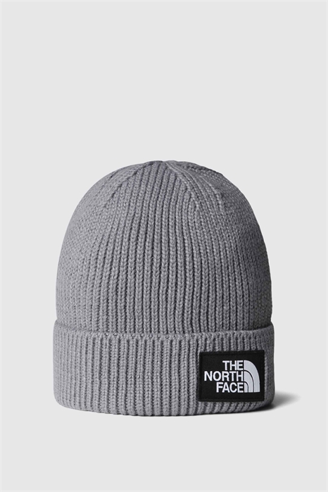 Шапка с отворотом и логотипом TNF артикул 149565185