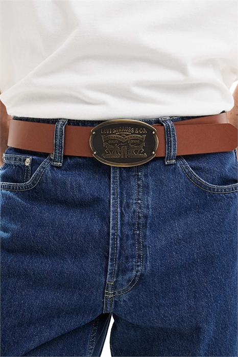 Ремень с кожаной накладкой Billy артикул 142169059