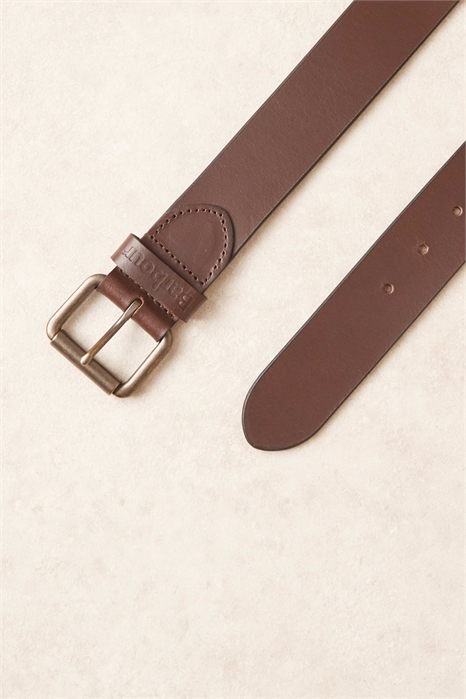 Кожаный ремень Allanton коричневого цвета - BROWN артикул 150037805