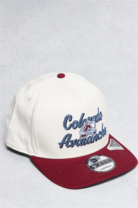 Кепка с козырьком Colorado Avalanche 9fifty с контрастной отделкой артикул 153491578