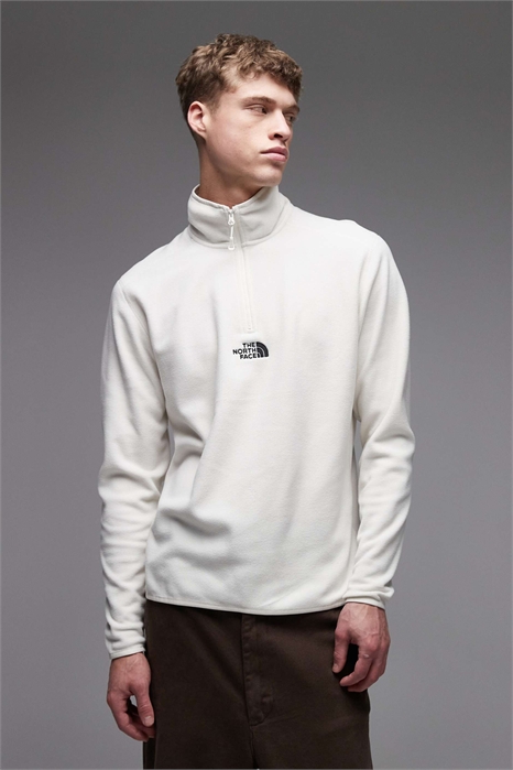 Свитшот с вышитым логотипом Glacier и застежкой-молнией на 1/4 артикул 154426577