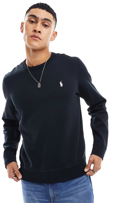 Свитшот из двойного трикотажа с логотипом артикул 134970846