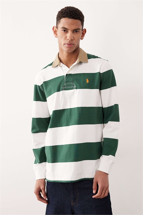 Иконка логотип полоска регби поло классический крой свободного покроя артикул 152230983