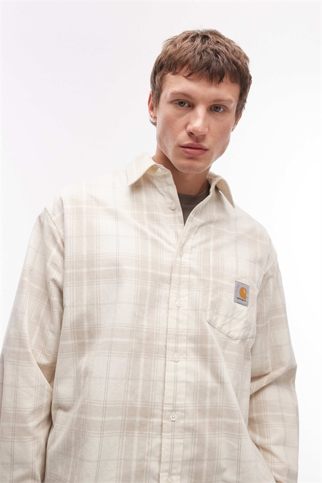 Рубашка из фланели с клетчатым узором от Wilbur артикул 153249883