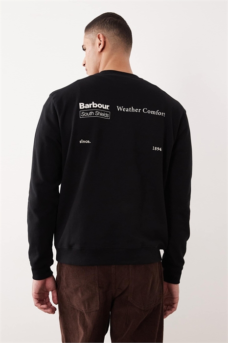 Свободная толстовка Firbank с логотипом на спине артикул 153116556