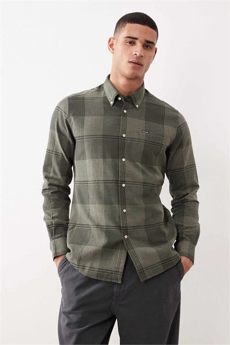 Рубашка из ткани с узором Хини артикул 153116558