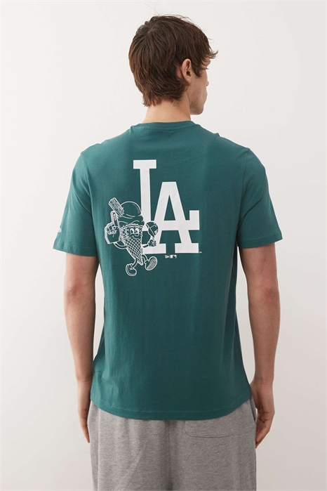 Футболка LA Dodgers с принтом на спине, прямой крой артикул 154890532