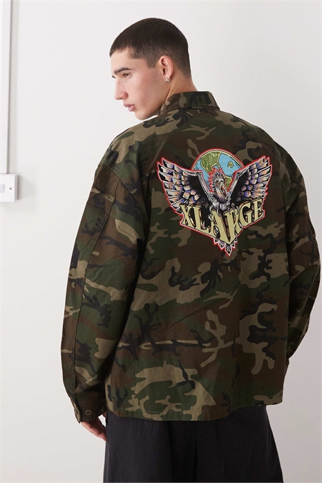 Футболка с военным логотипом из ткани Ripstop артикул 151343032