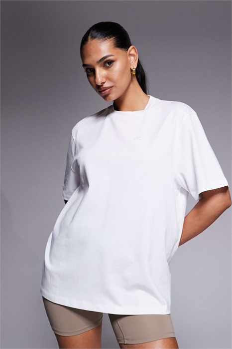 Футболка свободного кроя артикул 153667666