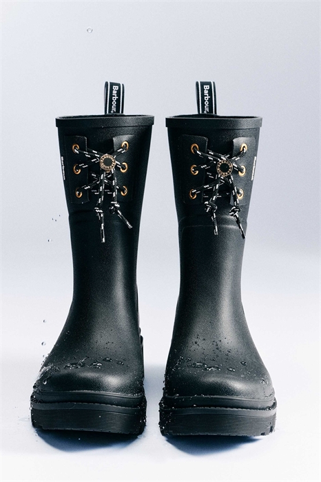 Ботинки-веллингтоны средней высоты с кружевом от Devlin артикул 154707718