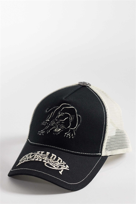 Кепка из 5 панелей с контрастной строчкой «Пантера» артикул 154273733