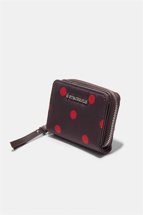 Кошелек-держатель для карт в горошек артикул 155863705