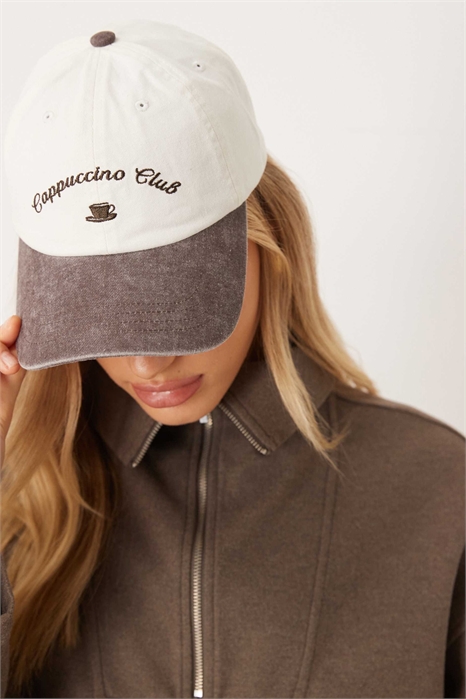 Бейсболка Cappuccino Club артикул 151555503