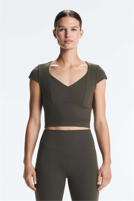 Майка с короткими рукавами Evermove артикул 155768437