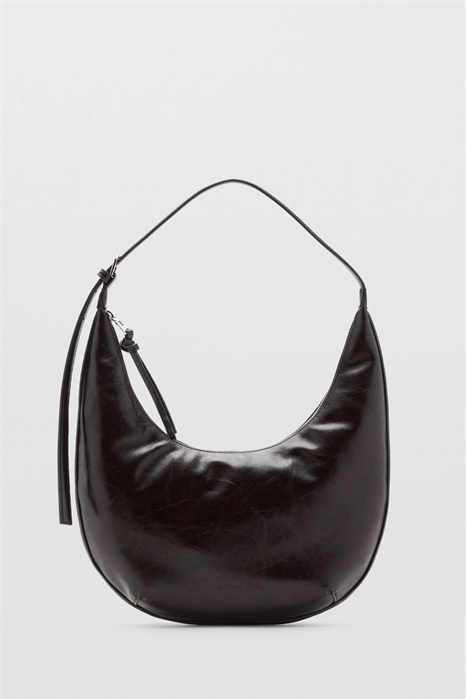 Сумка через плечо в форме полумесяца артикул 154312094