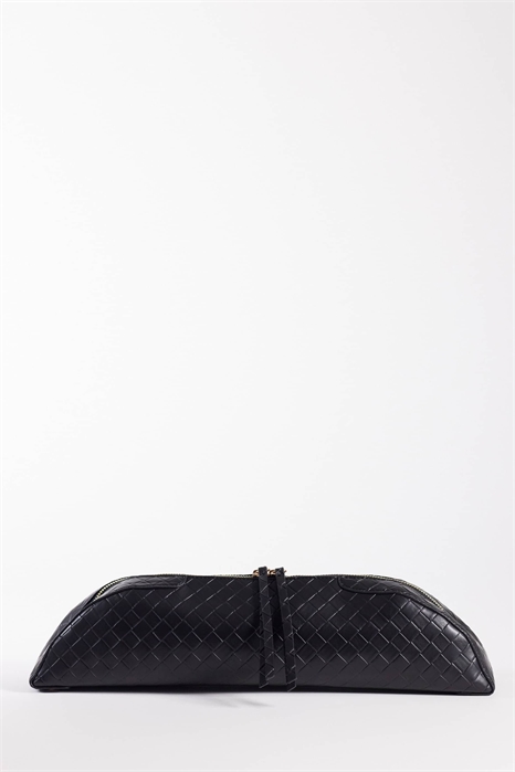 Удлиненный клатч в форме пенала артикул 155475195