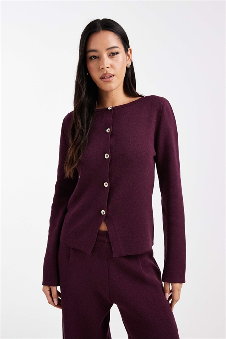 Вязаный кардиган co-ord артикул 152561463