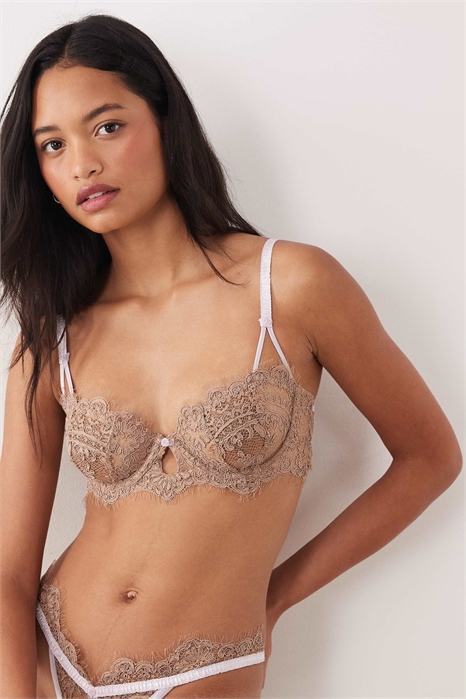 Бюстгальтер Holly с косточками и кружевом co-ord артикул 149050407