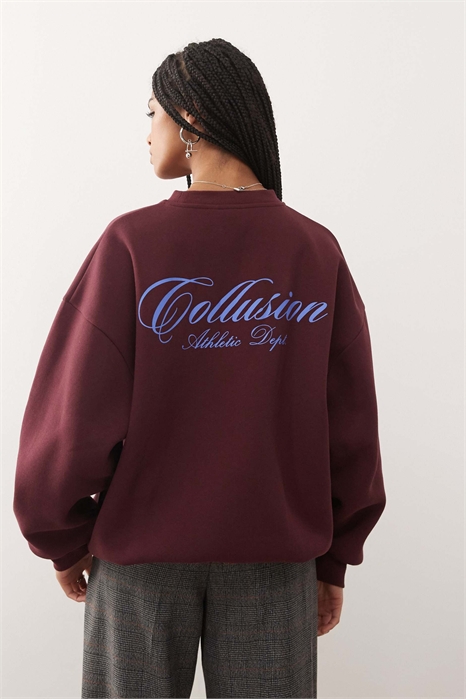 Толстовка с принтом «Collusion» артикул 152126329