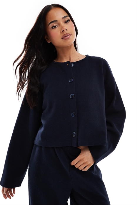 Мягкий кардиган из трикотажа артикул 143441223