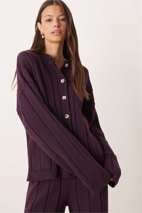 Вязаный хлопковый кардиган co-ord артикул 150987951