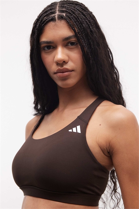 Спортивный бюстгальтер adidas Training Optime Essentials со средней степенью поддержки артикул 150043870