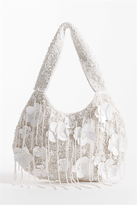 Сумка-сюрприз с 3D-цветочными украшениями артикул 153115855