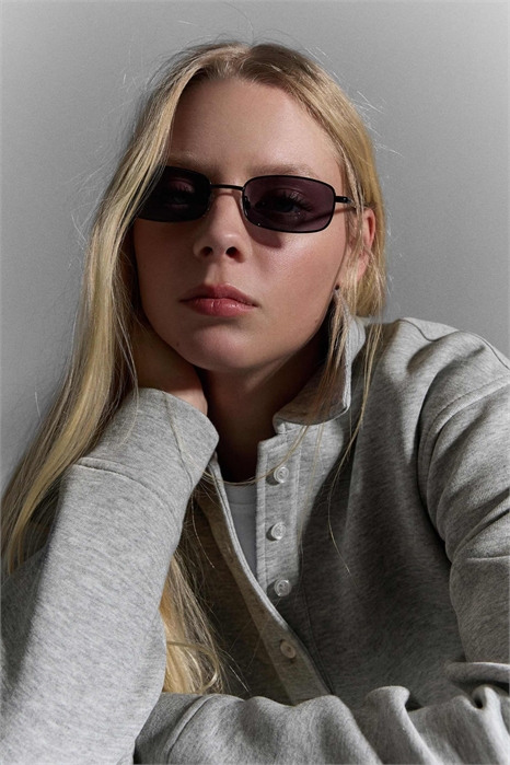 Солнцезащитные очки прямоугольной формы артикул 156269319