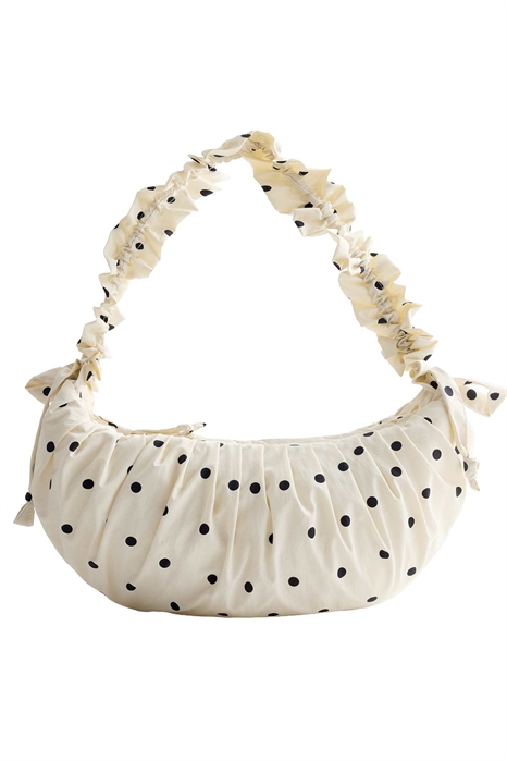 Сумка через плечо с принтом в горошек артикул 156332424