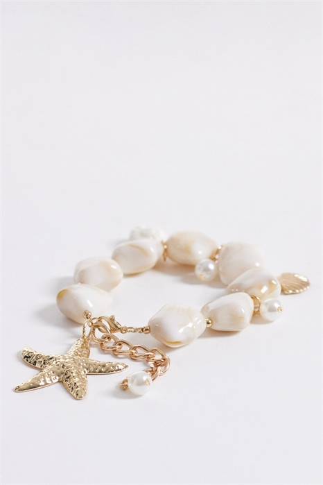 Браслет из камня «морская звезда» артикул 152702001