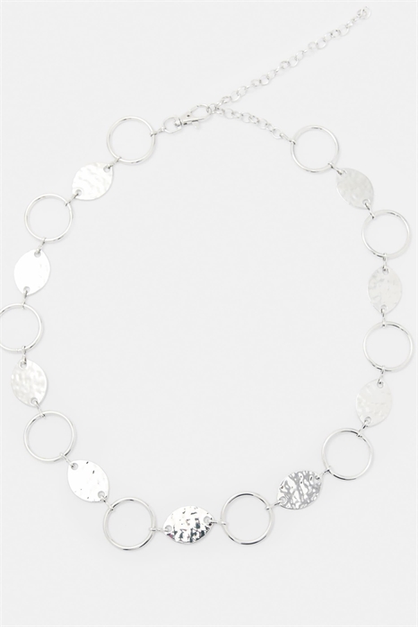 Ремень с металлическими кружками артикул 156177469