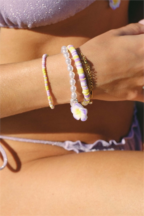 X Лив Сильверман: браслеты с бусинами в виде цветка лотоса артикул 153757096