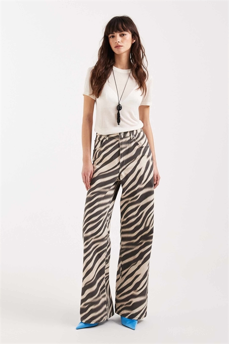 Джинсы прямого кроя Zebri из 100% хлопка артикул 155128924