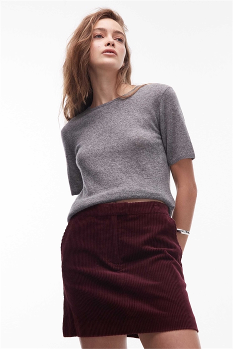 Мини-юбка из шнура артикул 149244924