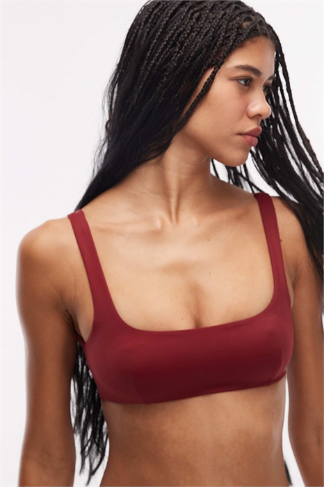 Топ бикини с квадратным вырезом в стиле «микс-энд-матч» артикул 154889271