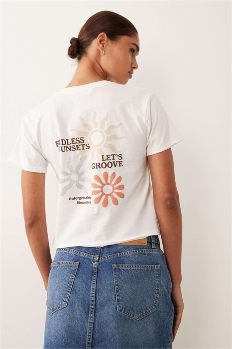 Футболка с принтом для подростков артикул 155576164