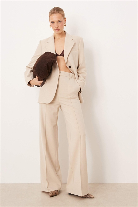 Брюки классического кроя из Парижа co-ord артикул 154235956