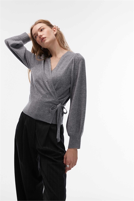 Кардиган-накидка из чистой шерсти артикул 153891723