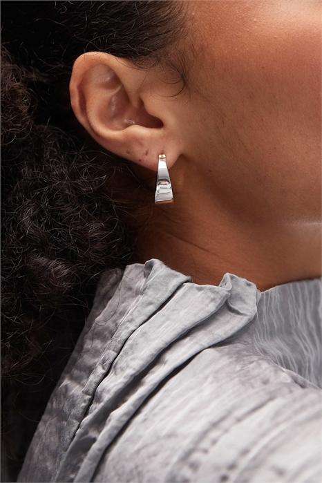 Серьги-кольца из смешанных металлов артикул 150204966