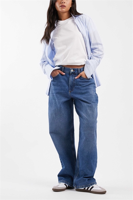 Джинсы X001 с заниженной посадкой артикул 148410023