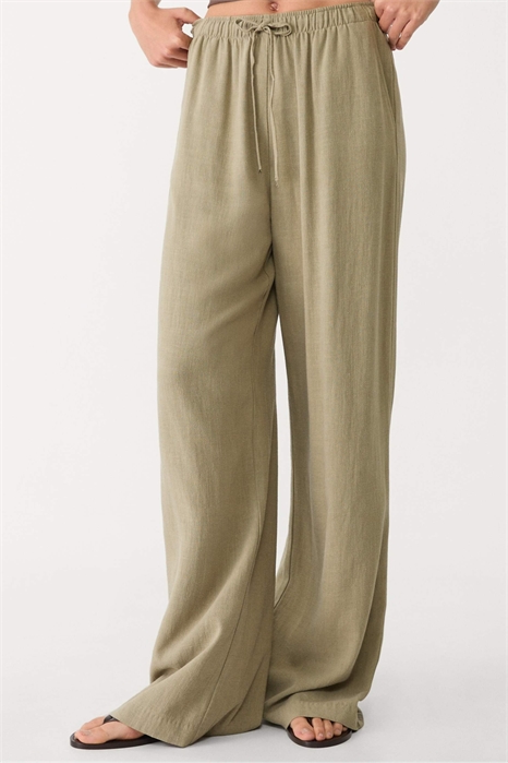 Брюки из смесовой ткани артикул 149399076