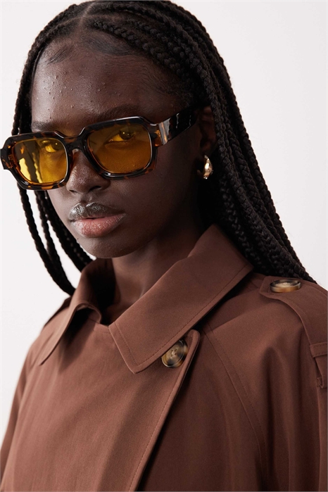 Массивные квадратные солнцезащитные очки артикул 152665945