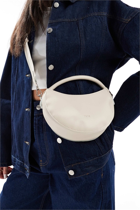 Сумка-мешок круглой формы с ремнем через плечо артикул 140134307