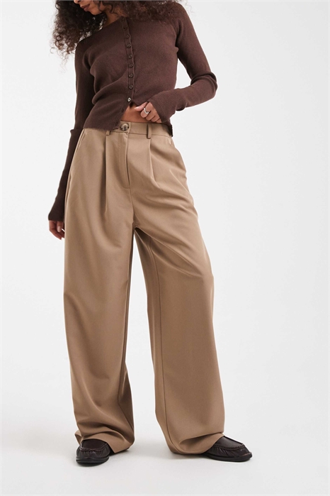 Брюки с широкими брючинами, сшитые на заказ артикул 148069393